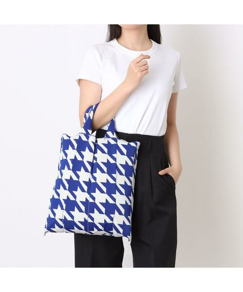 JOSEPH AND STACEY / ジョセフアンドステーシー トートバッグ | ラッキープリーツニット スコティッシュ (XM) | 詳細18