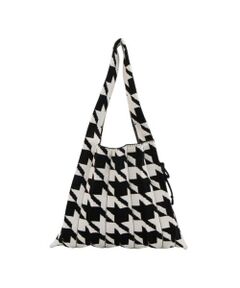 JOSEPH AND STACEY / ジョセフアンドステーシー トートバッグ | ラッキープリーツニット スコティッシュ (S)