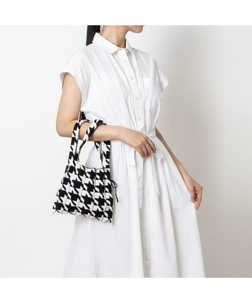 JOSEPH AND STACEY / ジョセフアンドステーシー トートバッグ | ラッキープリーツニット スコティッシュ (S) | 詳細6