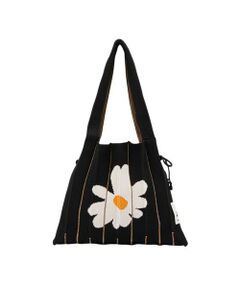 JOSEPH AND STACEY / ジョセフアンドステーシー トートバッグ | ラッキープリーツニットデイジー(S)