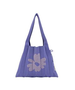 JOSEPH AND STACEY / ジョセフアンドステーシー トートバッグ | ラッキープリーツニットデイジー(S)