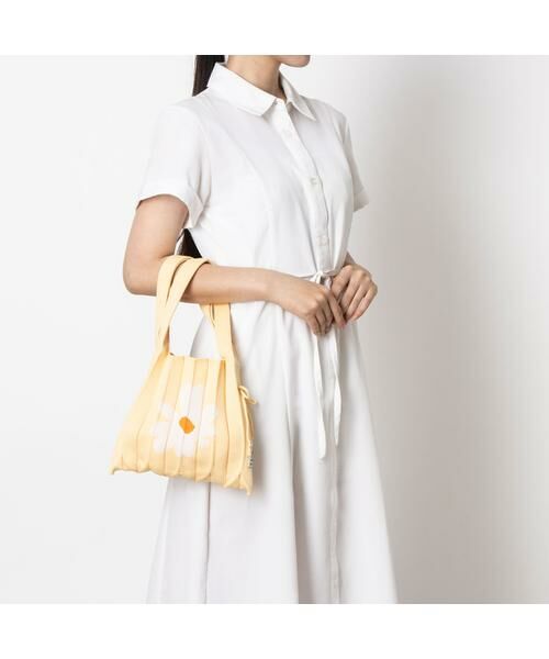 JOSEPH AND STACEY / ジョセフアンドステーシー トートバッグ | ラッキープリーツニットデイジー(S) | 詳細26