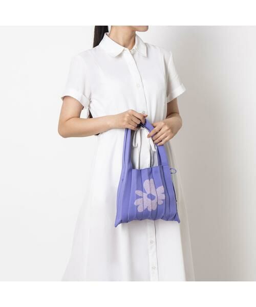 JOSEPH AND STACEY / ジョセフアンドステーシー トートバッグ | ラッキープリーツニットデイジー(S) | 詳細27