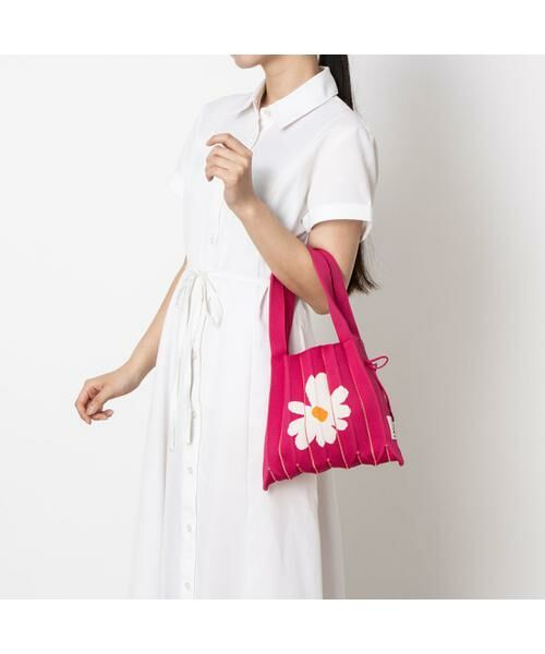 JOSEPH AND STACEY / ジョセフアンドステーシー トートバッグ | ラッキープリーツニットデイジー(S) | 詳細30