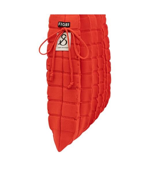 JOSEPH AND STACEY / ジョセフアンドステーシー トートバッグ | ラッキープリーツニットフィオーリ(L) | 詳細12