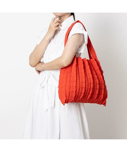 JOSEPH AND STACEY / ジョセフアンドステーシー トートバッグ | ラッキープリーツニットフィオーリ(L) | 詳細14