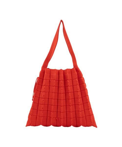 JOSEPH AND STACEY / ジョセフアンドステーシー トートバッグ | ラッキープリーツニットフィオーリ(L) | 詳細4