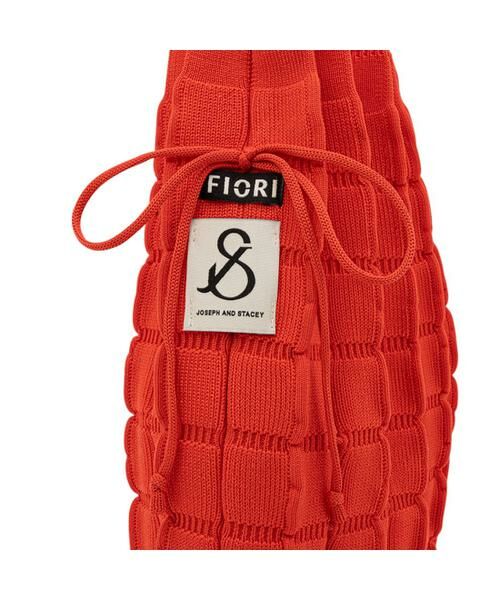 JOSEPH AND STACEY / ジョセフアンドステーシー トートバッグ | ラッキープリーツニットフィオーリ(M) | 詳細26