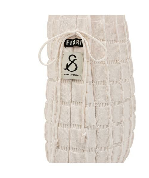 JOSEPH AND STACEY / ジョセフアンドステーシー トートバッグ | ラッキープリーツニットフィオーリ(M) | 詳細27