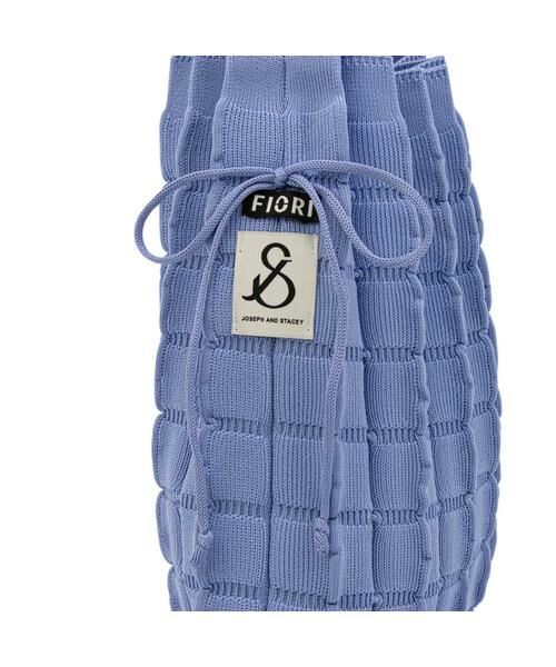 JOSEPH AND STACEY / ジョセフアンドステーシー トートバッグ | ラッキープリーツニットフィオーリ(M) | 詳細30