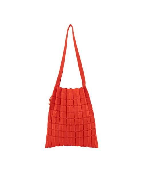 JOSEPH AND STACEY / ジョセフアンドステーシー トートバッグ | ラッキープリーツニットフィオーリ(M) | 詳細6