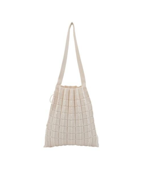 JOSEPH AND STACEY / ジョセフアンドステーシー トートバッグ | ラッキープリーツニットフィオーリ(M) | 詳細7