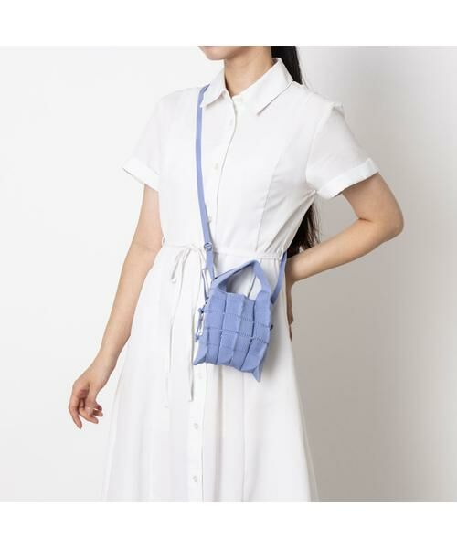 JOSEPH AND STACEY / ジョセフアンドステーシー ショルダーバッグ | ラッキープリーツニットミ二クロスフィオーリ | 詳細27