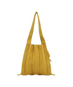 JOSEPH AND STACEY / ジョセフアンドステーシー トートバッグ | ラッキープリーツニット(S)