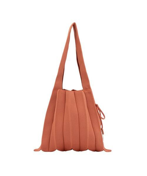 JOSEPH AND STACEY / ジョセフアンドステーシー トートバッグ | ラッキープリーツニット(S)(ピンク系1)
