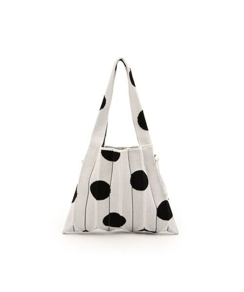 JOSEPH AND STACEY / ジョセフアンドステーシー トートバッグ | ジョセフアンドステイシー JOSEPH AND STACEY ラッキープリーツニット S ドット（グレー）