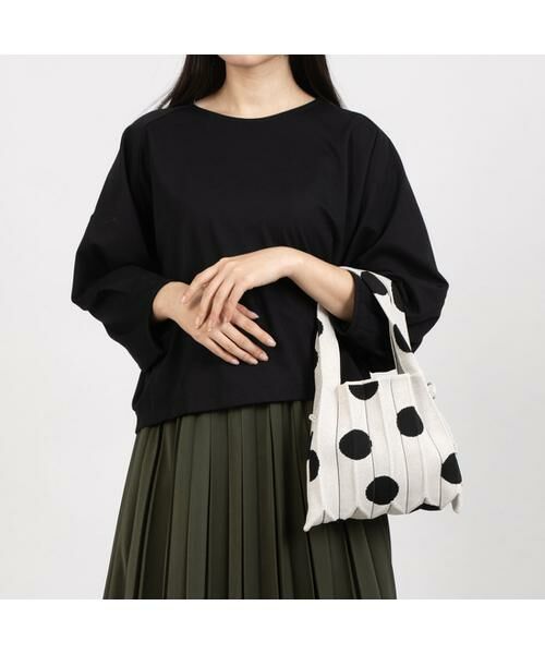JOSEPH AND STACEY / ジョセフアンドステーシー トートバッグ | ジョセフアンドステイシー JOSEPH AND STACEY ラッキープリーツニット S ドット | 詳細23