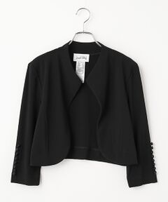 Joseph Ribkoff / ジョセフリブコフ ノーカラージャケット | No Coller Short Jacket