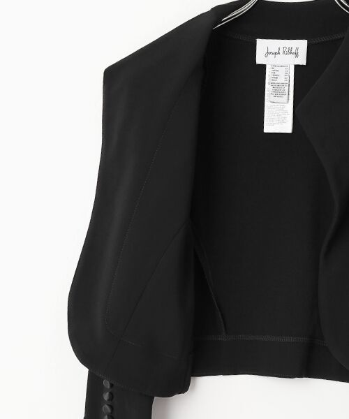 Joseph Ribkoff / ジョセフリブコフ ノーカラージャケット | No Coller Short Jacket | 詳細4