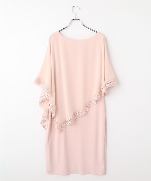 Joseph Ribkoff / ジョセフリブコフ ロング・マキシ丈ワンピース | Light Pink Dress | 詳細1