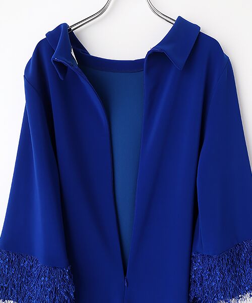 Joseph Ribkoff / ジョセフリブコフ ロング・マキシ丈ワンピース | Royal Blue Dress | 詳細5