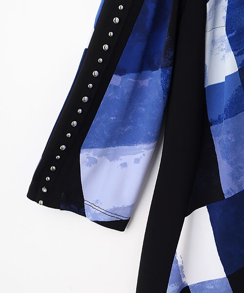 Joseph Ribkoff / ジョセフリブコフ ロング・マキシ丈ワンピース | Suds Dress | 詳細4