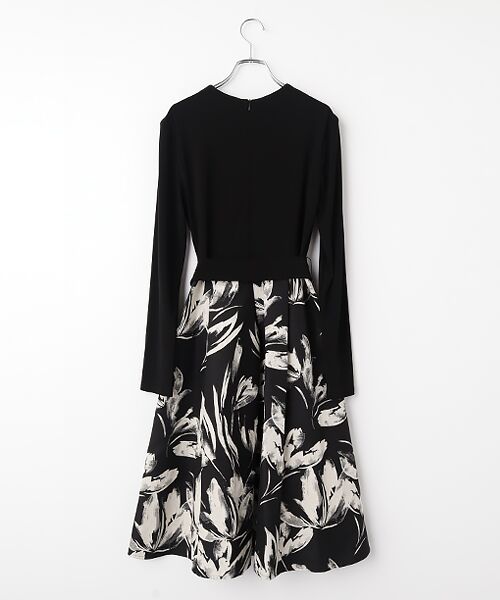 Joseph Ribkoff / ジョセフリブコフ ロング・マキシ丈ワンピース | Cool Flower  Dress | 詳細1