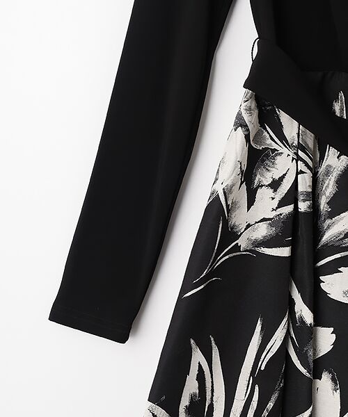 Joseph Ribkoff / ジョセフリブコフ ロング・マキシ丈ワンピース | Cool Flower  Dress | 詳細4