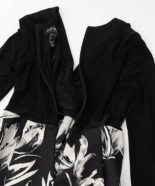 Joseph Ribkoff / ジョセフリブコフ ロング・マキシ丈ワンピース | Cool Flower  Dress | 詳細5