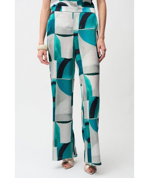 Joseph Ribkoff / ジョセフリブコフ その他パンツ | Art Pants Green | 詳細1