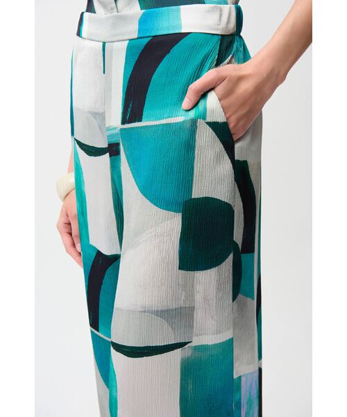 Joseph Ribkoff / ジョセフリブコフ その他パンツ | Art Pants Green | 詳細2