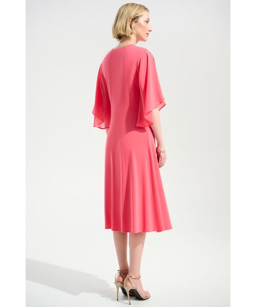 Joseph Ribkoff / ジョセフリブコフ ロング・マキシ丈ワンピース | Pink Dress | 詳細3