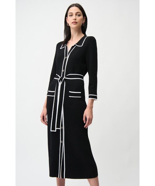 Joseph Ribkoff / ジョセフリブコフ ロング・マキシ丈ワンピース | Cool Knit Dress | 詳細1