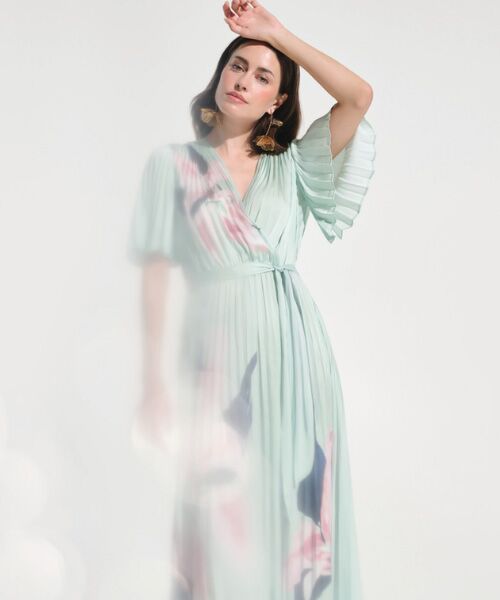 Joseph Ribkoff / ジョセフリブコフ ロング・マキシ丈ワンピース | Flower Dress | 詳細2