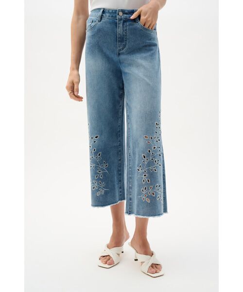 Joseph Ribkoff / ジョセフリブコフ デニムパンツ | Embroidery Denim | 詳細1