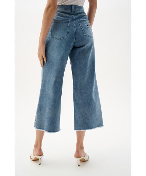 Joseph Ribkoff / ジョセフリブコフ デニムパンツ | Embroidery Denim | 詳細4