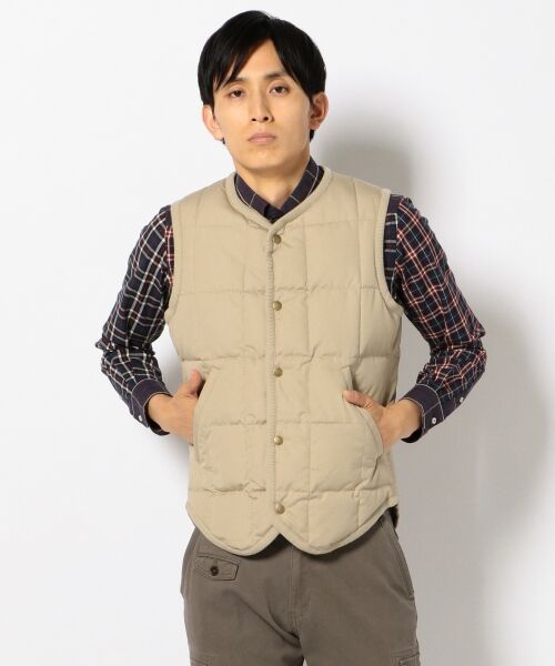 ライトダウンJ.PRESS × VENTILE ライトダウンベスト インナーダウン