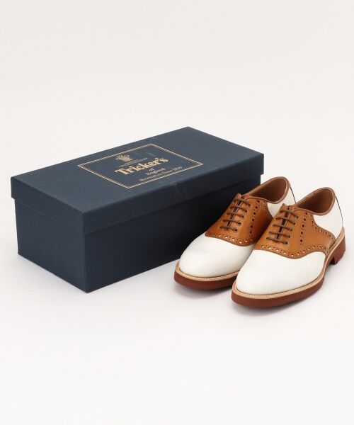 【高級紳士靴】J.PRESS × Tricker's サドルシューズ