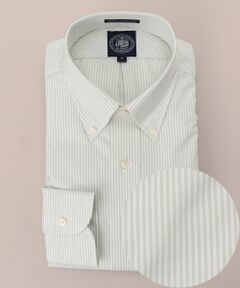 プレミアムプリーツロンドンストライプB.D シャツ