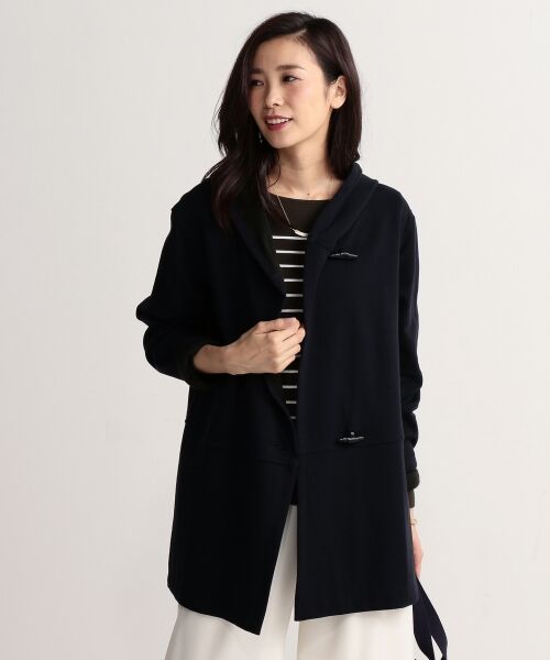 セール リバージャージーフード付きコーディガン その他アウター J Press ジェイプレス ファッション通販 タカシマヤファッションスクエア