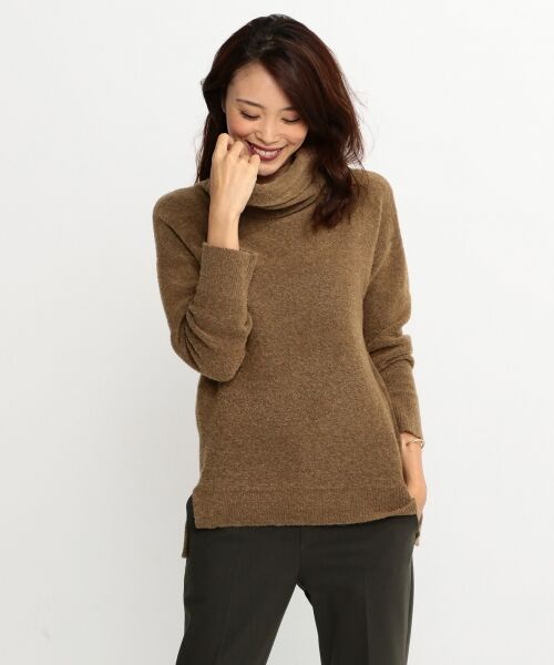 セール 洗える ミニブークレー オフタートルネックニット ニット セーター J Press ジェイプレス ファッション通販 タカシマヤファッションスクエア