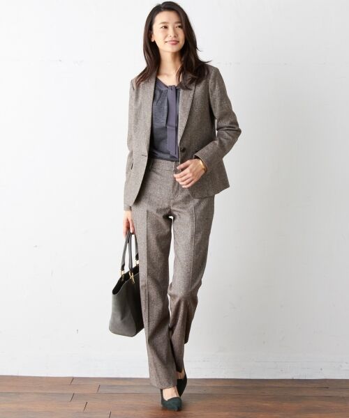 セール セットアップ対応 ネップツイード パンツ その他パンツ J Press ジェイプレス ファッション通販 タカシマヤファッションスクエア