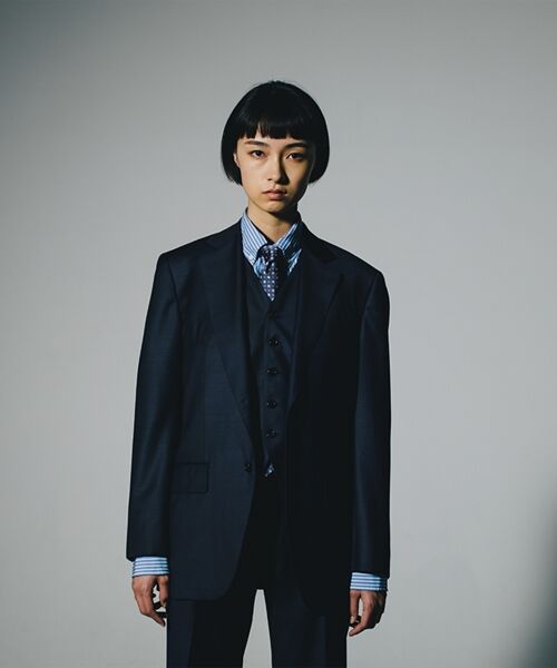 J.PRESS セットアップスーツ DORMEUIL ネイビー ENGLAND-