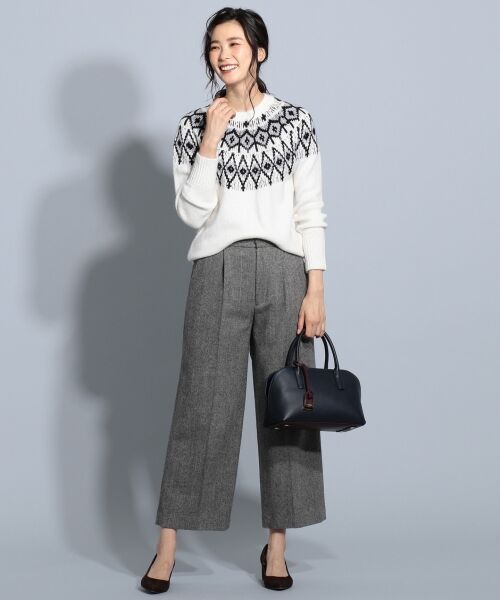 セール 洗える ノルディック ニット ニット セーター J Press ジェイプレス ファッション通販 タカシマヤファッションスクエア