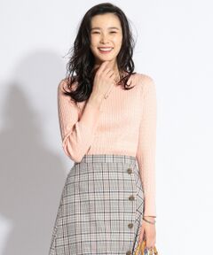 J.PRESS / ジェイプレス ニット・セーター | 【洗える】春色ハイゲージケーブル ニット