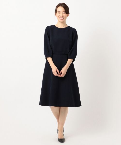 J.PRESS / ジェイプレス ミニ丈・ひざ丈ワンピース | エステルダブルクロスライト ワンピース | 詳細13