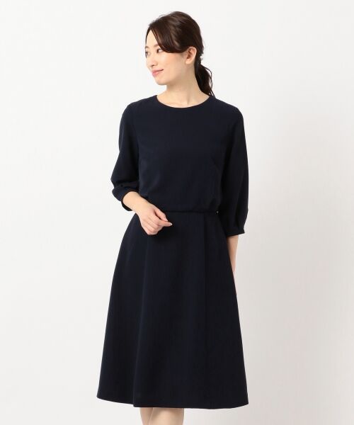 J.PRESS / ジェイプレス ミニ丈・ひざ丈ワンピース | エステルダブルクロスライト ワンピース | 詳細5