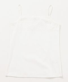 J.PRESS / ジェイプレス キャミソール・チューブトップ | 【洗える】レーシージャージー キャミソール