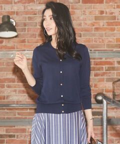 【ツインセット対応】KNIT BASIC カーディガン