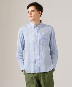 J.PRESS / ジェイプレス トップス | リネン ボタンダウン シャツ